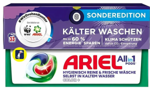 Ariel  All in 1 PODS Color Plus - капсули за цветно пране - 33 броя