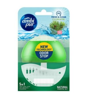 Ambi Pur WC ароматизатор с кошничка 55 мл - Чаено дърво и бор