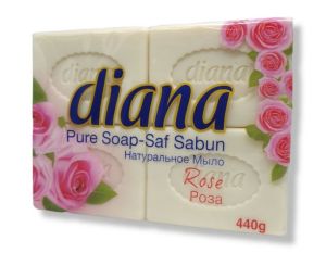 DIANA сапун за пране 4х110 гр. пакет - Роза
