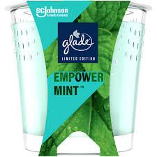 Glade ароматизираща свещ 129 гр - Мента