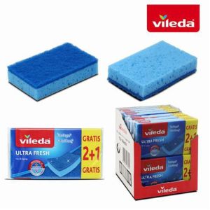 Vileda домакински гъби против надраскване - 3 броя  - Ultra Fresh