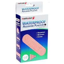 Masterplast - водоустойчиви пластири за рани 100 броя в опаковка
