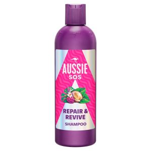 AUSSIE SOS Repair & Revive – възстановяващ шампоан за суха и увредена коса 300 мл