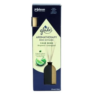 Glade ароматизатор за въздух - пръчици 80 мл - Бергамот и лимонена трева