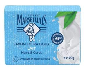  Le Petit Marseillais тоалетен сапун 200 гр -  с мляко