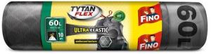 FINO TITAN FLEX Торби за смет с връзки, 60 литра, 10 броя