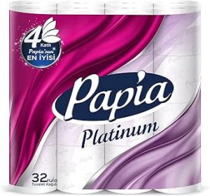 Papia тоалетна хартия 32 броя / 4 пласта - бяла