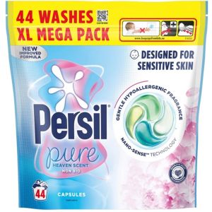 PERSIL Pure Non Bio капсули за пране 44 бр - SENSITIVE 
