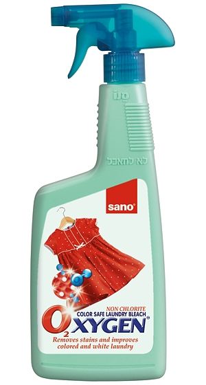 Sano Oxygen за петна 750 мл. ( за цветно) 