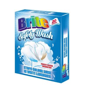 BRITE кърпички за супер бяло пране 20 бр.