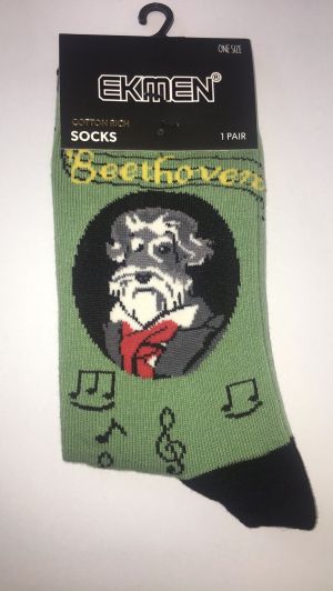 ЗАБАВНИ АРТ ЧОРАПИ "Beethoven"  36-42
