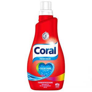 CORAL течен перилен препарат 1.1 л / 22 пр. (за цветно) Fresh Color