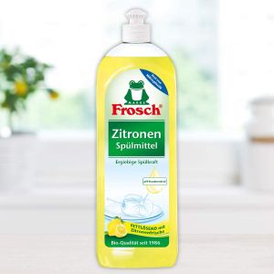 Frosch препарат за съдове 0.750 л. - жълт лимон