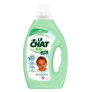 LE CHAT Еко перилен препарат за бебе 1,5 л/30 пр. - Алое и Зелен чай