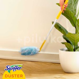 Swiffer XXL жълт комплект с телескопична дръжка почиства прах 1+2 резирва