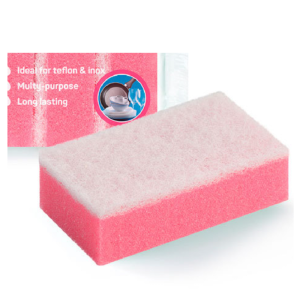 5 БРОЯ MAGIC Clean кухненски гъби недраскащи, за тефлон (подходяща за пастата Pink) - ПАКЕТ 5