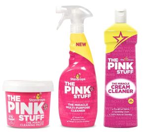 Пакет StarDrops The Pink Stuff: паста 850 гр, крем и спрей Multy + Подарък