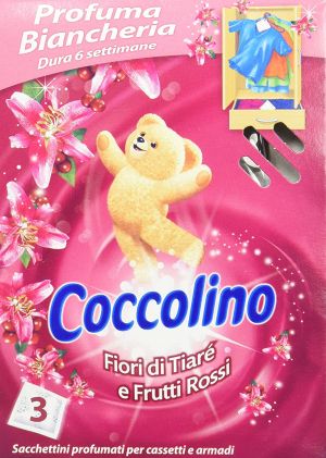 Coccolino ароматизатизатор за гардероб 3 бр. сашета - аромат Red Fruits