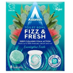 Astonish WC таблетки за почистване на тоалетна 8 бр. - евкалипт