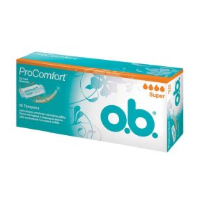 OB тампони 16 бр.  супер - 4 капки