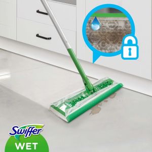 Swiffer комплект моп с дръжка + 8 сухи кърпи + 3 мокри кърпи