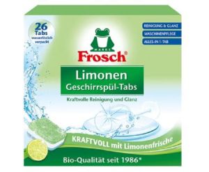 Frosch All in 1 таблетки за съдомиялна Био 26 бр