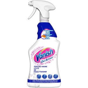 Vanish Oxi Action White спрей за премахване на петна от бели дрехи  500 мл