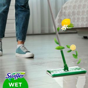 Swiffer резервни влажни кърпи за моп / под 10 бр. (цитрус)