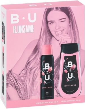 B.U.  комплект душ гел (250 мл) и дезодорант (150 мл) от серията Absolute Me - мандарина, ябълка и круша