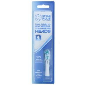 Резервни глави за електрическа четка Oral B Dual Clean XL - 4 бр. (овални)