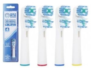 Резервни глави за електрическа четка Oral B Dual Clean XL - 4 бр. (овални)