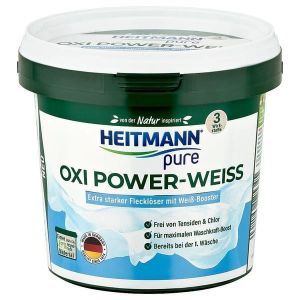  HEITMANN Oxi  препарат за премахване на петна 500 гр - кутия за бяло