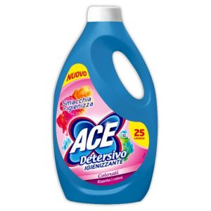 ACE COLORATI дезинфициращ перилен препарат за цветно пране 1375 мл / 25 пр 