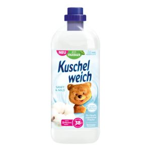 Kuschelweich Soft & Mild омекотител  1 л / 38 пр