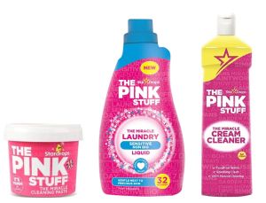 Пакет StarDrops The Pink Stuff: паста 850 гр, крем и перилен п-т Сензитив + Подарък