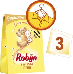 ROBIJN ароматизатор за шкаф и гардероб 3 сашета - с аромат на марката ZWITSAL Baby & Spa