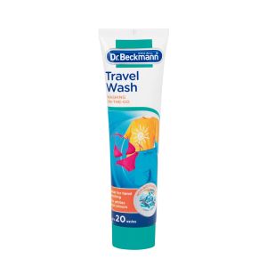 Dr. Beckmann Travel Wash концентриран гел за пране на дрехи подходящ за пътуване 100 мл