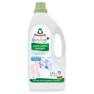 Frosch Baby течен перилен препарат 1,5 л / 40 пр - подходящ за бебешки дрехи и чувствителна кожа