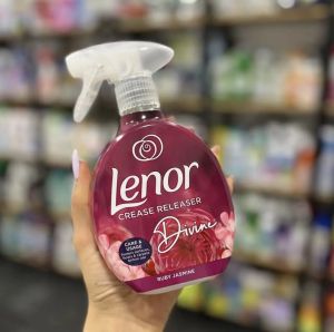 LENOR спрей за ароматизиране на дрехи 500 мл. Jasmine, 4в1 гладене, антистатик 