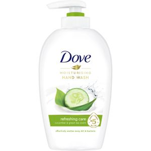 Dove течен сапун с помпа 250 мл - краставица