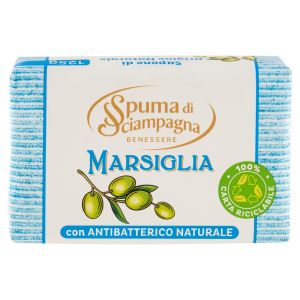 SPUMA di Sciampagna натурален сапун 125 гр - аромат Marsiglia (антибактериален)