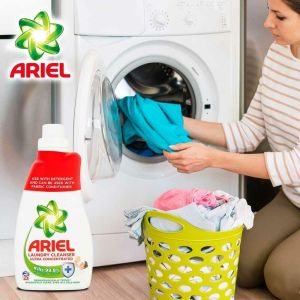 ARIEL хигиенизираща добавка дезинфектант за пране 1 л/25 пр. - с аромат Lenor