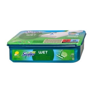 Swiffer резервни влажни кърпи за моп / под 20 бр. лимон