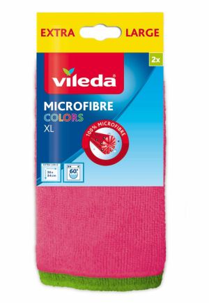 Vileda кърпа микрофибърна пакет 2 бр. - Color XL 