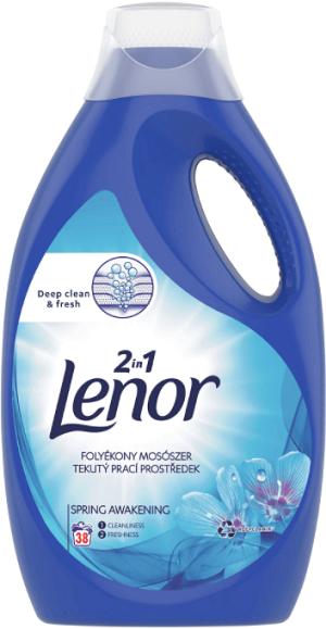 Lenor 2в1 течен перилен 2,2 л / 40 пр - Spring 