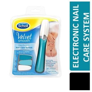 SCHOLLVELVET к-т ел.пила за нокти+3 резерви+ похранващо олио