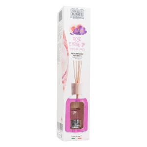 Sweet Home ROSE AND VIOLETE  ароматизатор за въздух 100 мл. пръчици