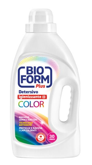 BIO FORM течен перилен с дезинфектант 1,625 л 36 пр - за цветно пране