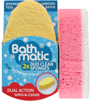 Гъба за почистване на баня и плочки Bath Matic -  2 бр