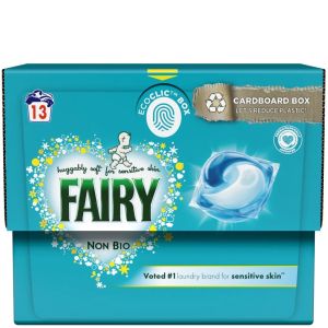Fairy капсули за пране NON BIO 13 бр. - Сензитив и Бебе